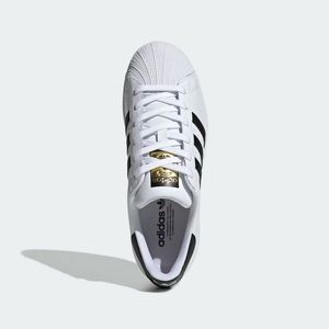 Brand new woman original Adidas superstar shoes,black and white Size US 6.5